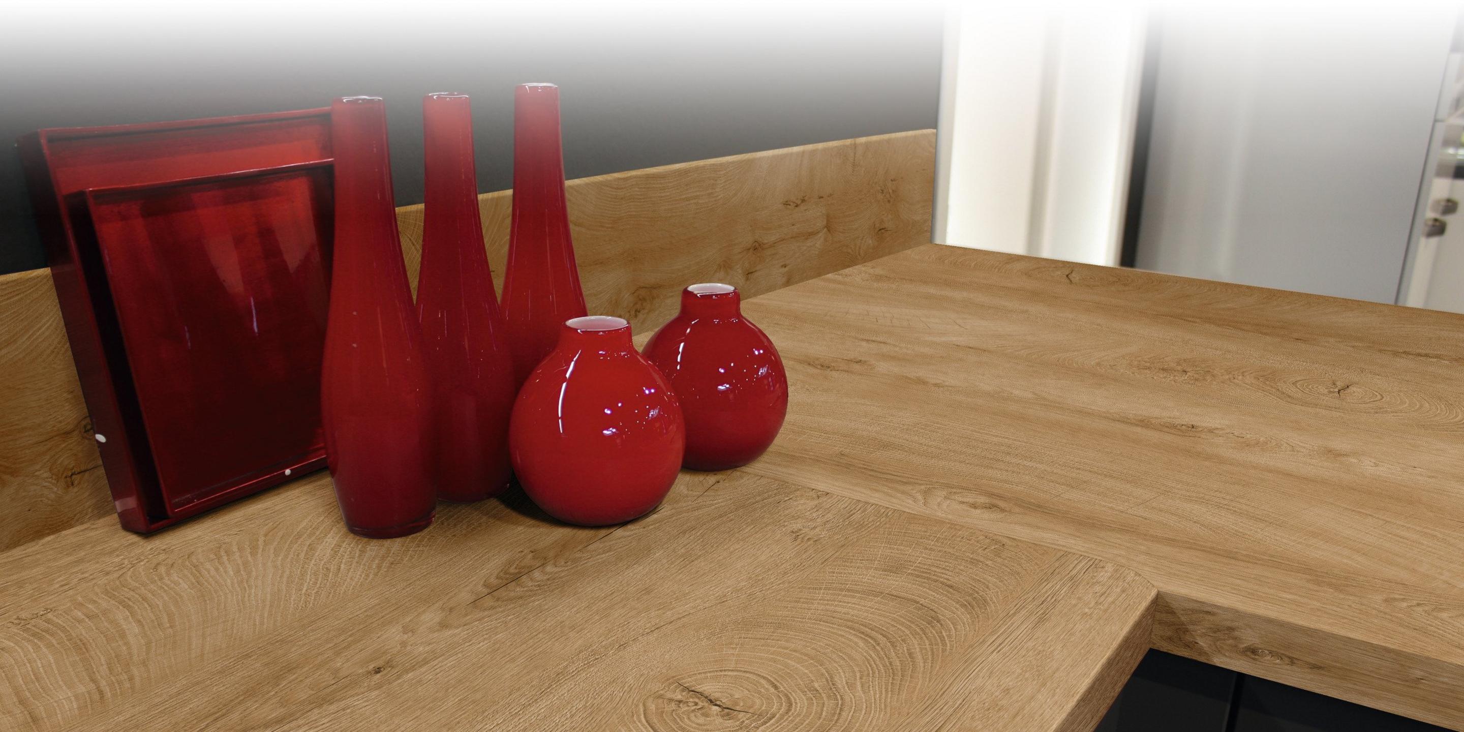 Worktops with ABS edging tape